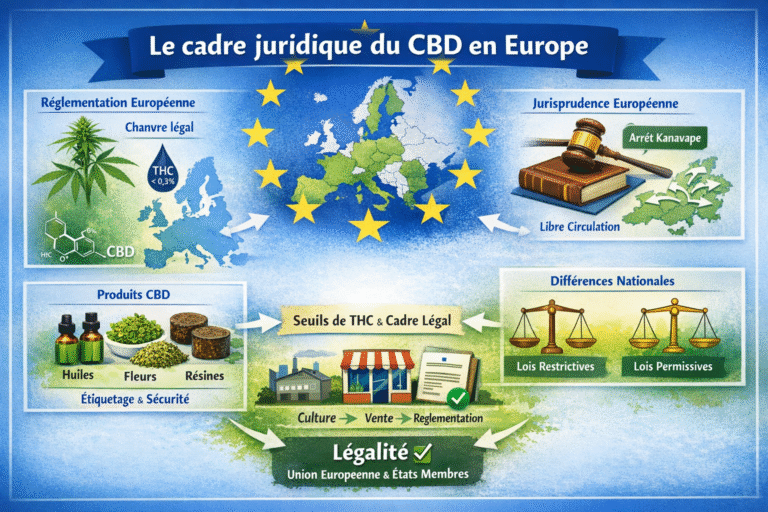 Le cadre juridique du CBD en Europe