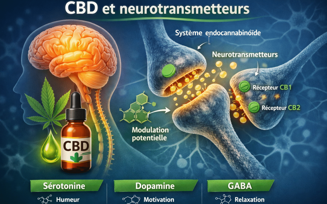 CBD et neurotransmetteurs