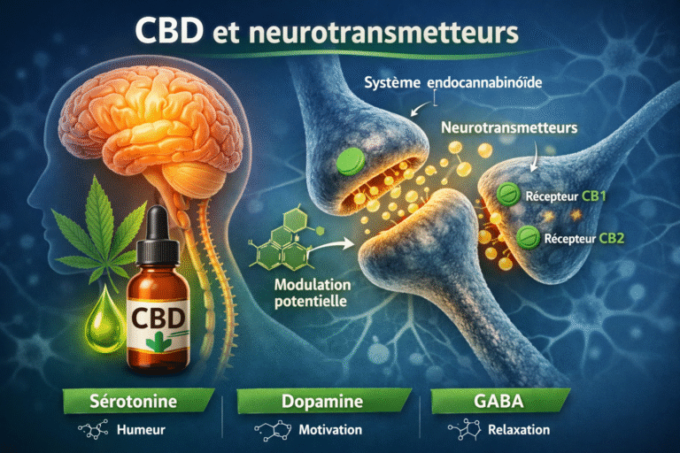 CBD et neurotransmetteurs