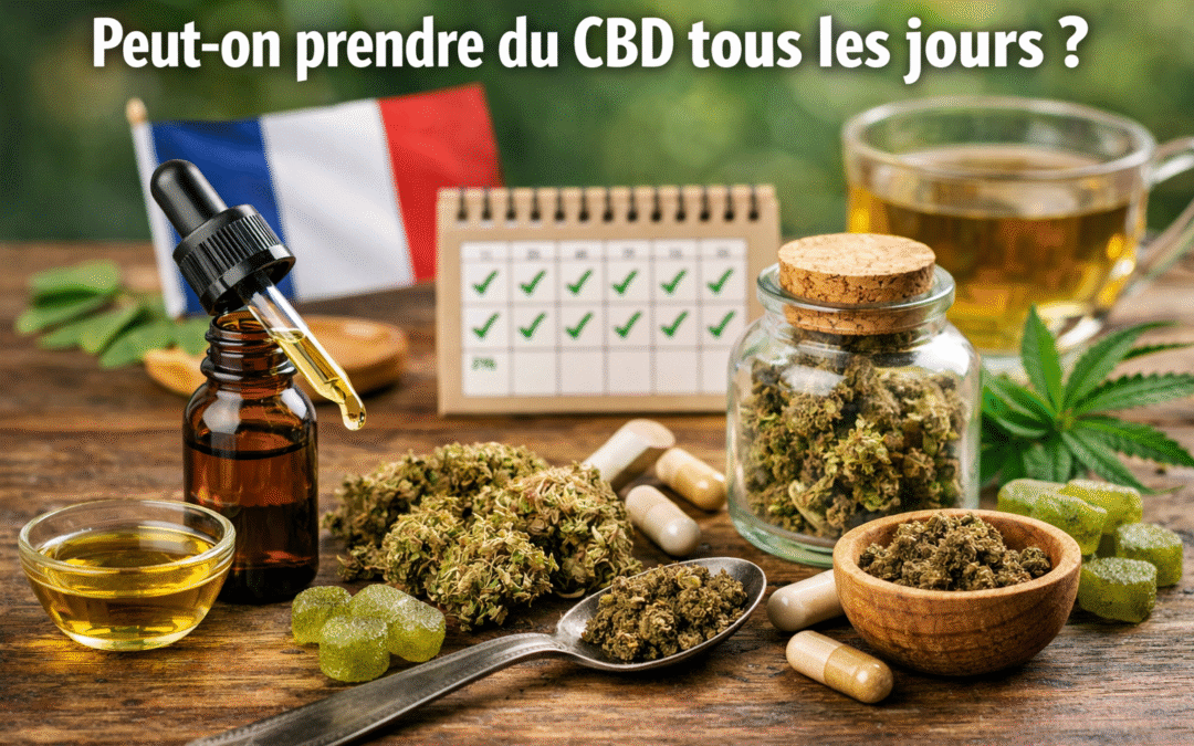Peut-on prendre du CBD tous les jours ?