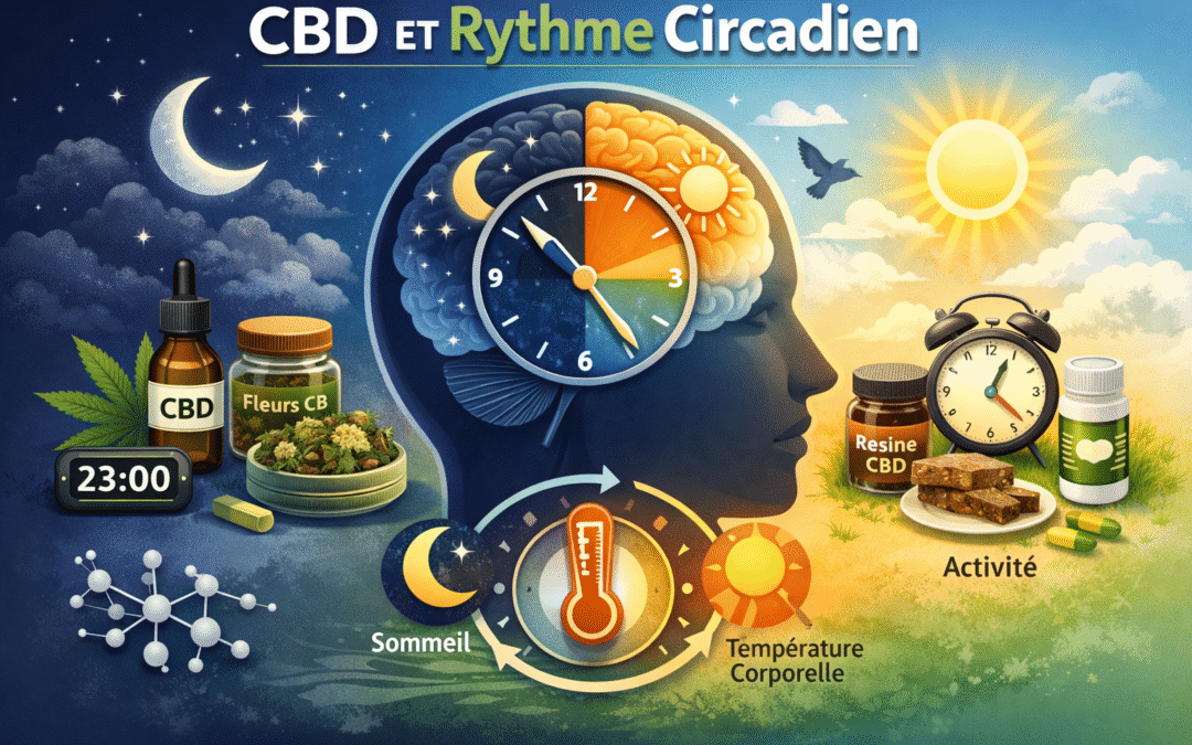 CBD et rythme circadien