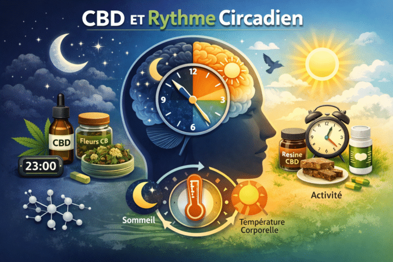 CBD et rythme circadien