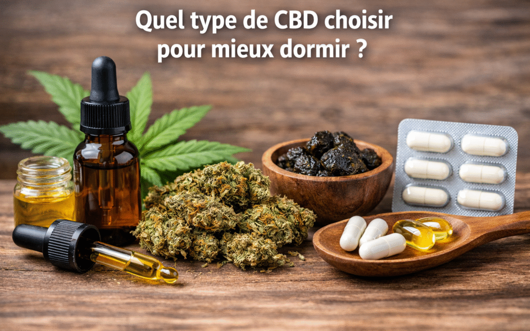 Quel type de CBD choisir pour mieux dormir