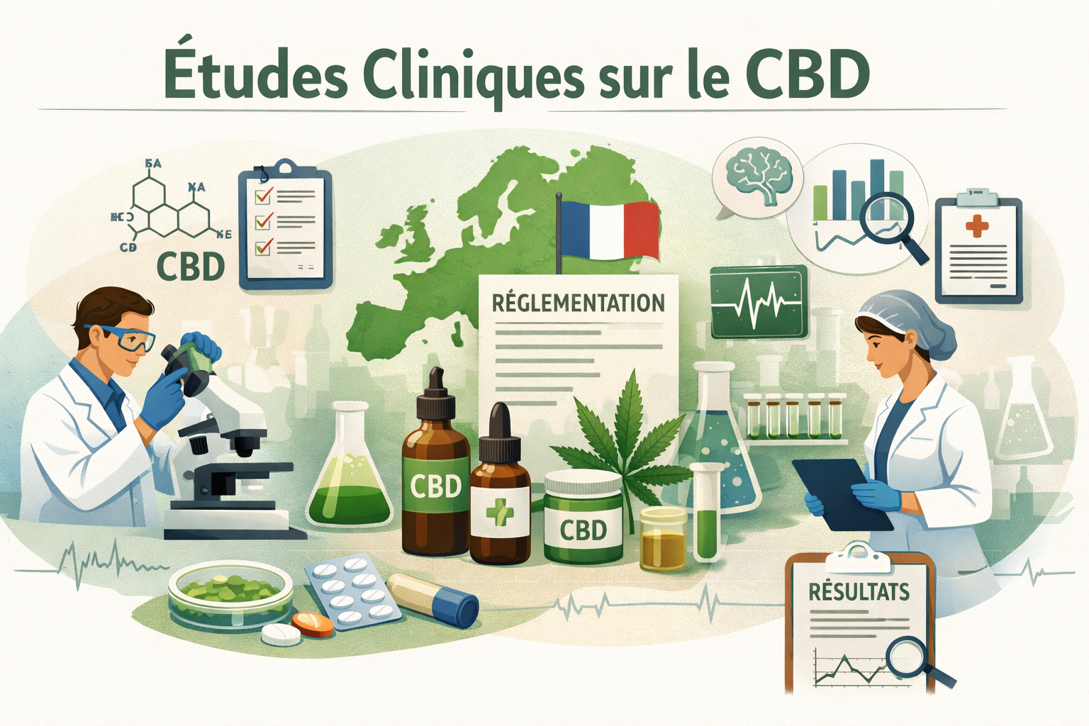 Études cliniques sur le CBD Études cliniques sur le CBD