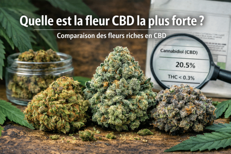 Quelle est la fleur CBD la plus forte ?