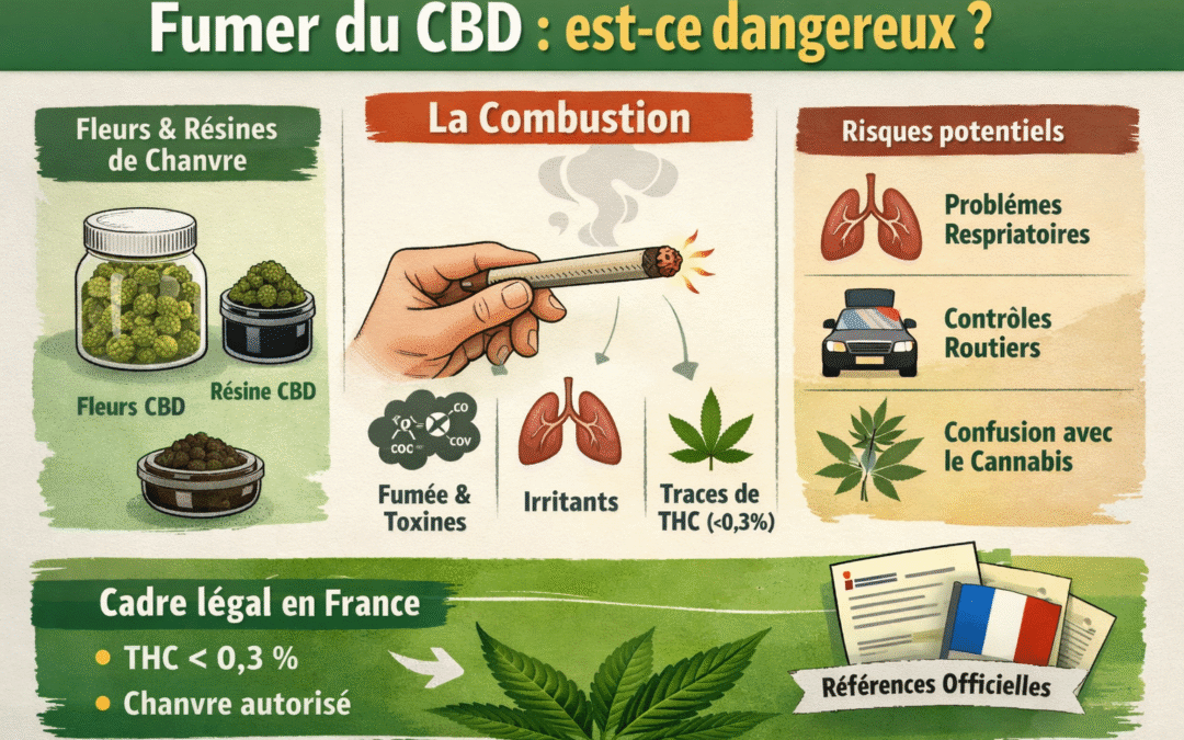 Fumer du CBD : est-ce dangereux ?