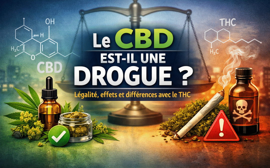Le CBD est-il une drogue ?