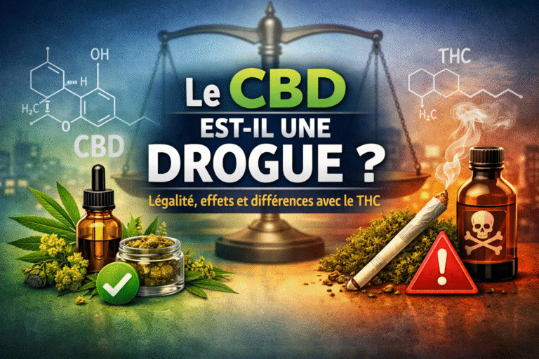 Le CBD est-il une drogue ?