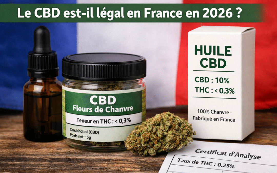 Le CBD est-il légal en France en 2026 ?