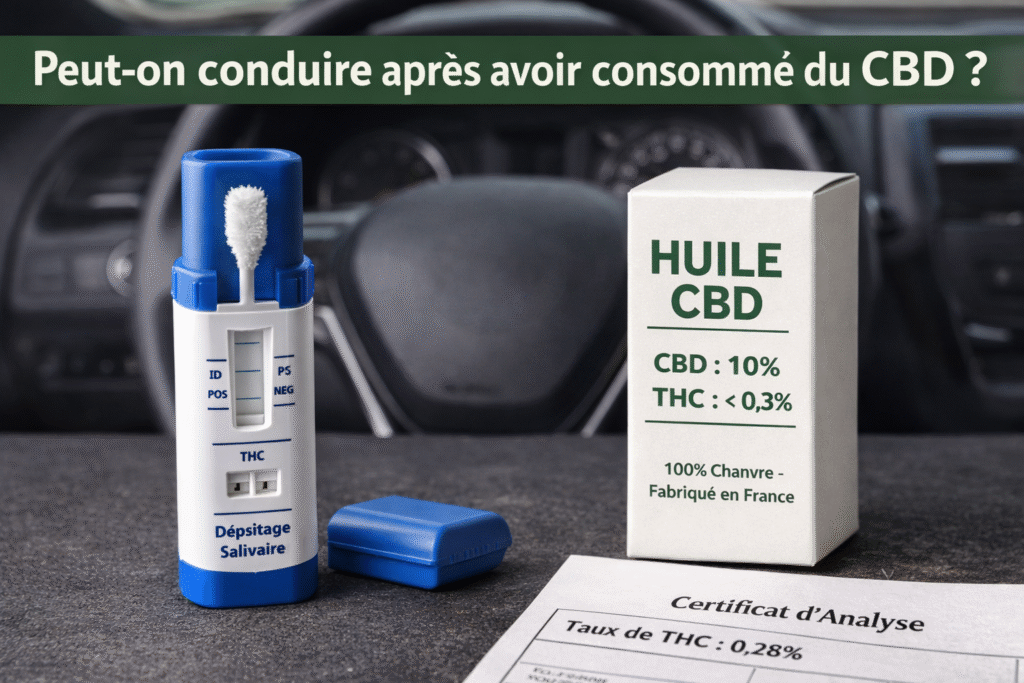 Peut-on conduire après avoir consommé du CBD ?