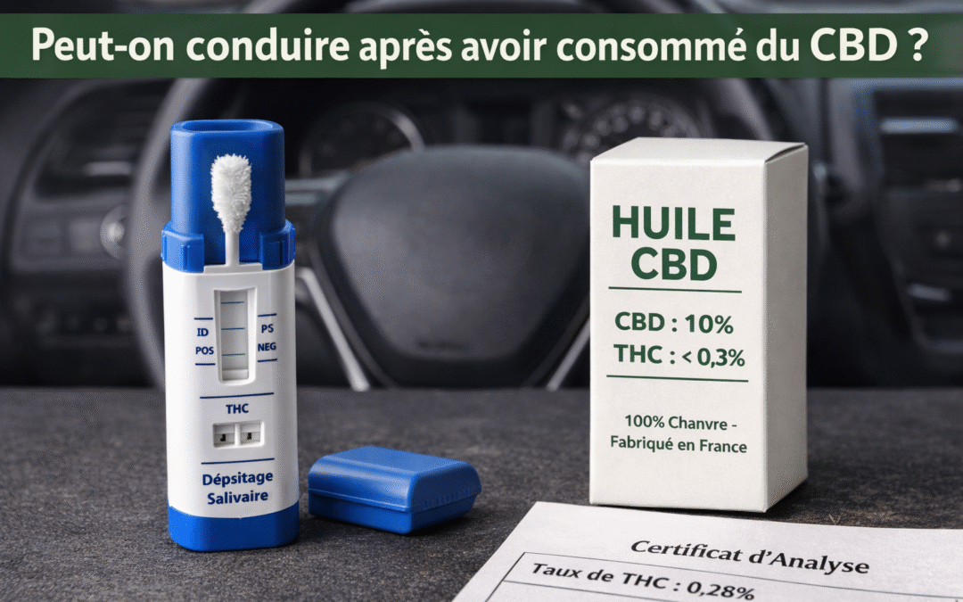 Peut-on conduire après avoir consommé du CBD ?