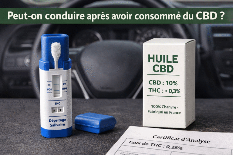 Peut-on conduire après avoir consommé du CBD ?