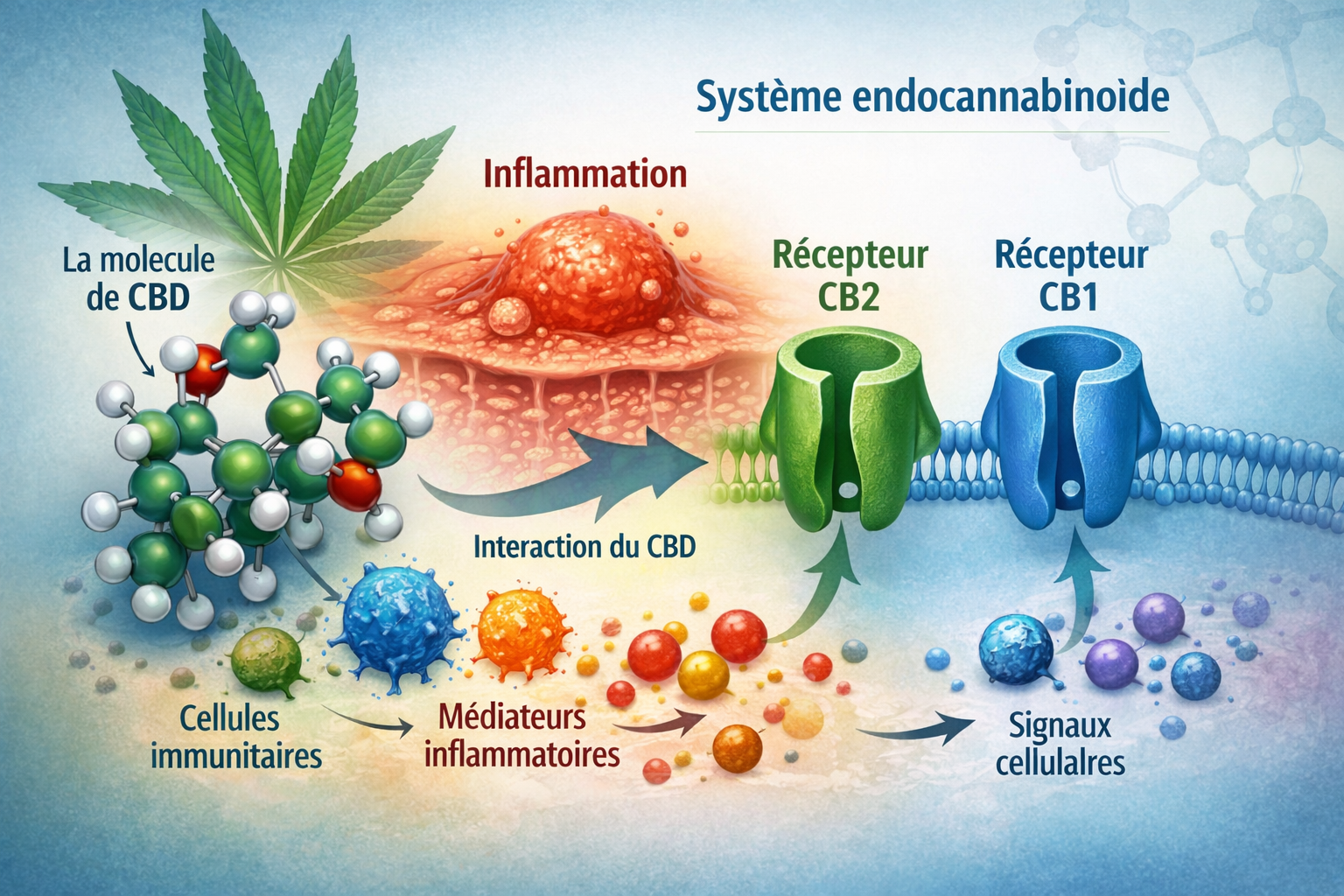 CBD et inflammation CBD et inflammation