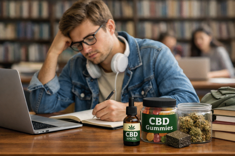 CBD pour les étudiants stressés