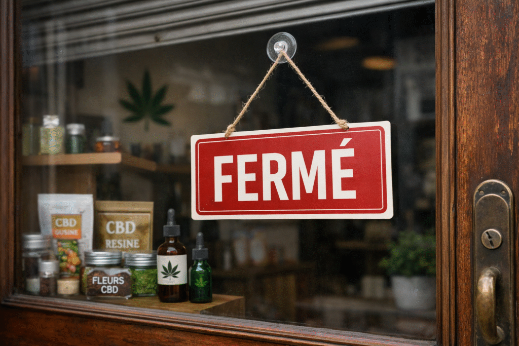Pourquoi certaines boutiques CBD ferment