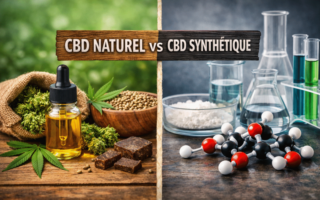 CBD naturel vs CBD synthétique