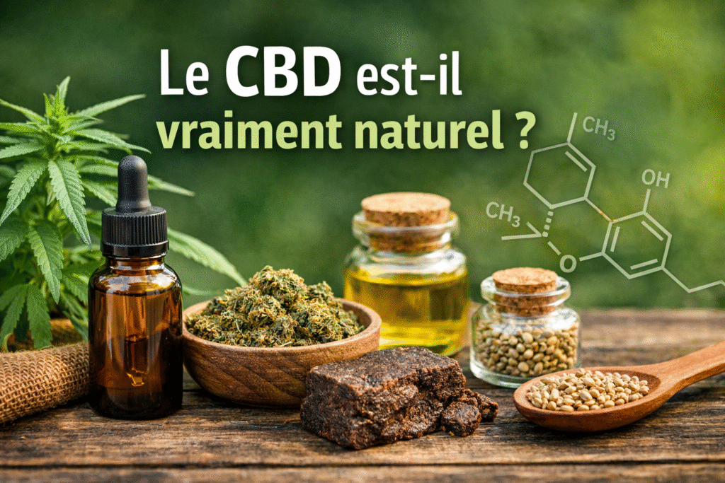 Le CBD est-il vraiment naturel ?