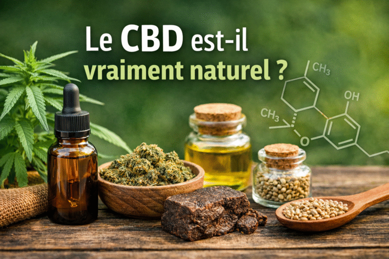 Le CBD est-il vraiment naturel ?