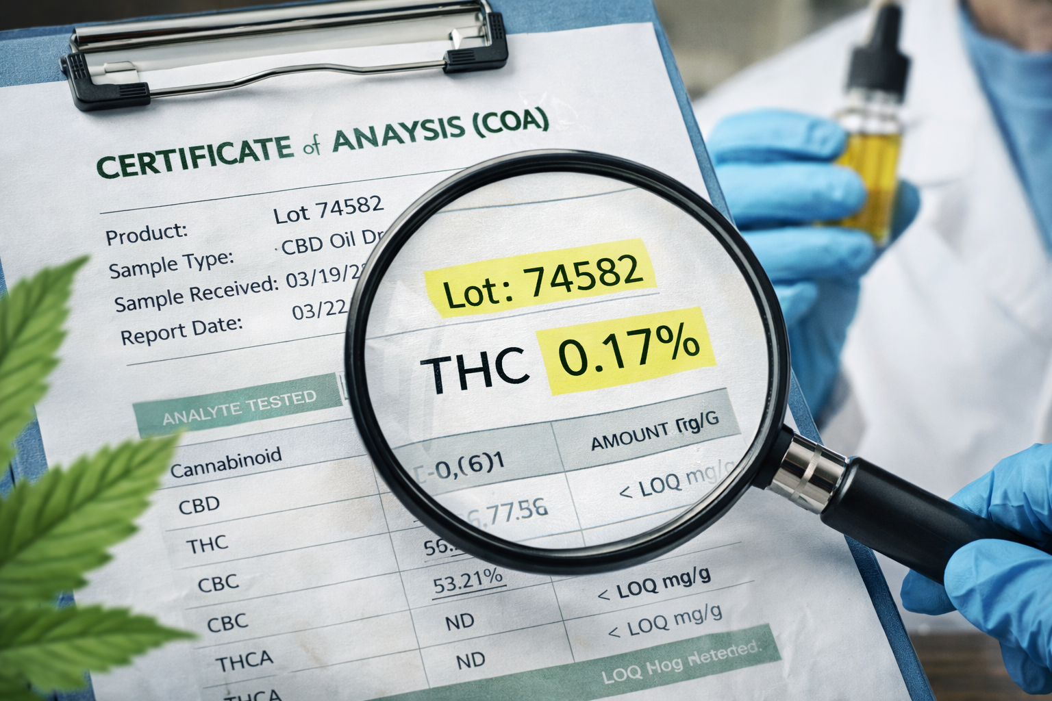 Tests COA expliqués Tests COA expliqués