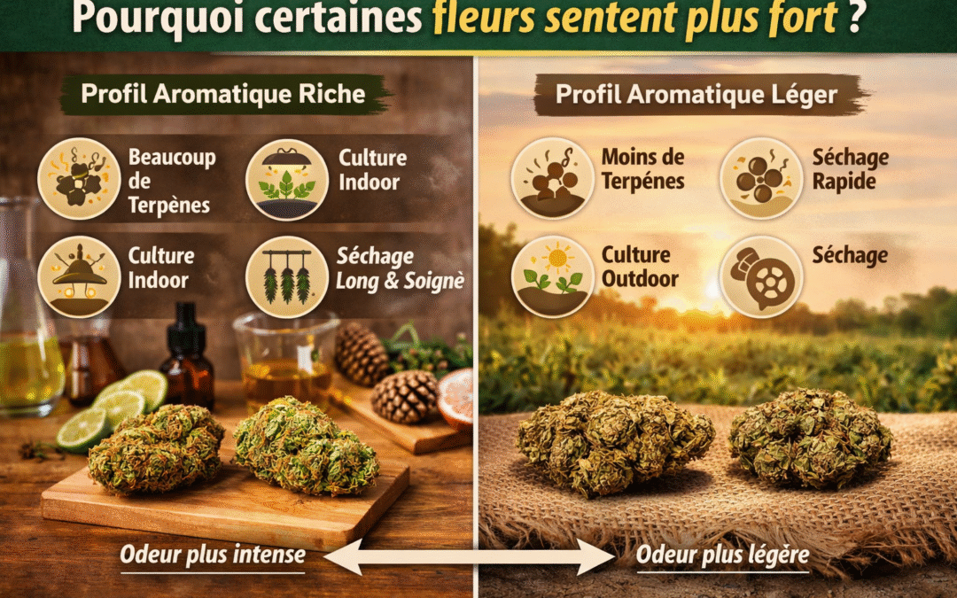 Pourquoi certaines fleurs sentent plus fort