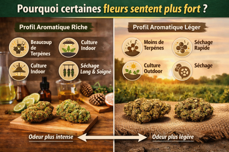 Pourquoi certaines fleurs sentent plus fort