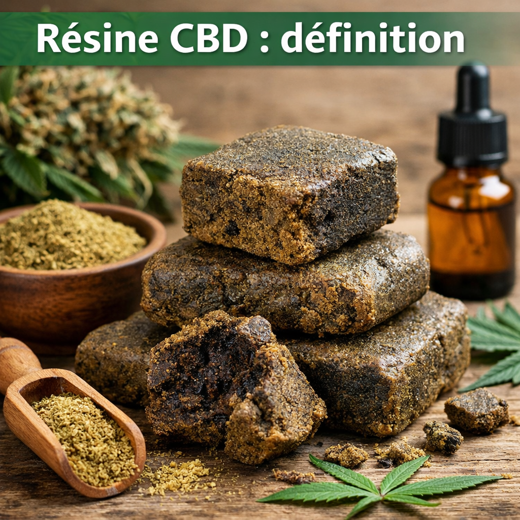 Résine CBD : définition