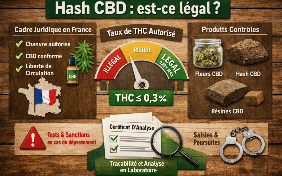 Hash CBD : est-ce légal ?