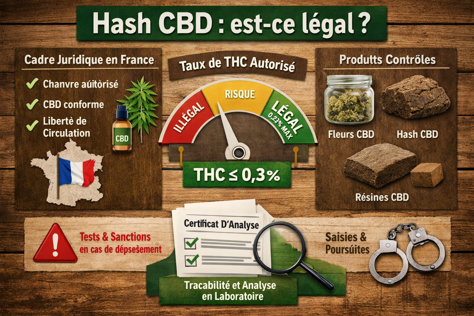 Hash CBD : est-ce légal ?