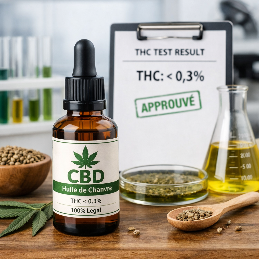 CBD alimentaire : est-ce légal ? Découvrez le cadre juridique français, le rôle du THC et les conditions de conformité.