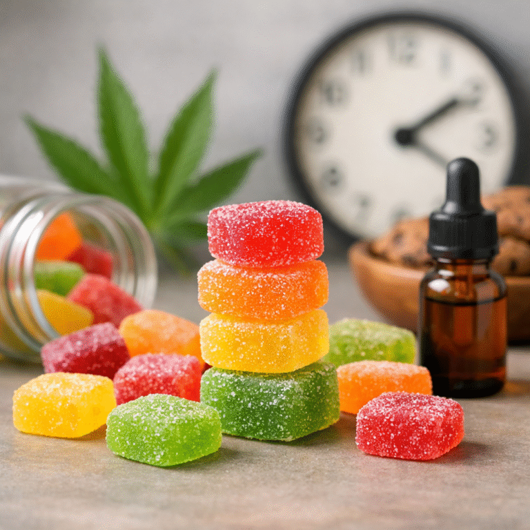 Combien de temps agit un edible CBD