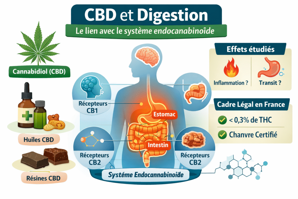 CBD et digestion