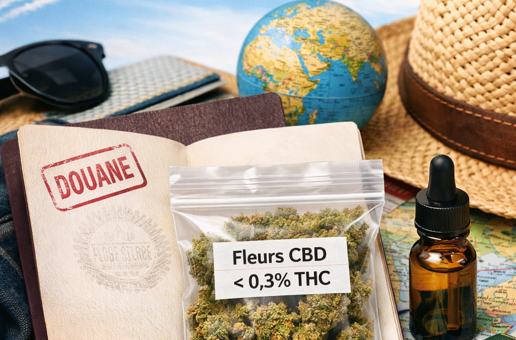 Peut-on voyager avec des fleurs CBD ?