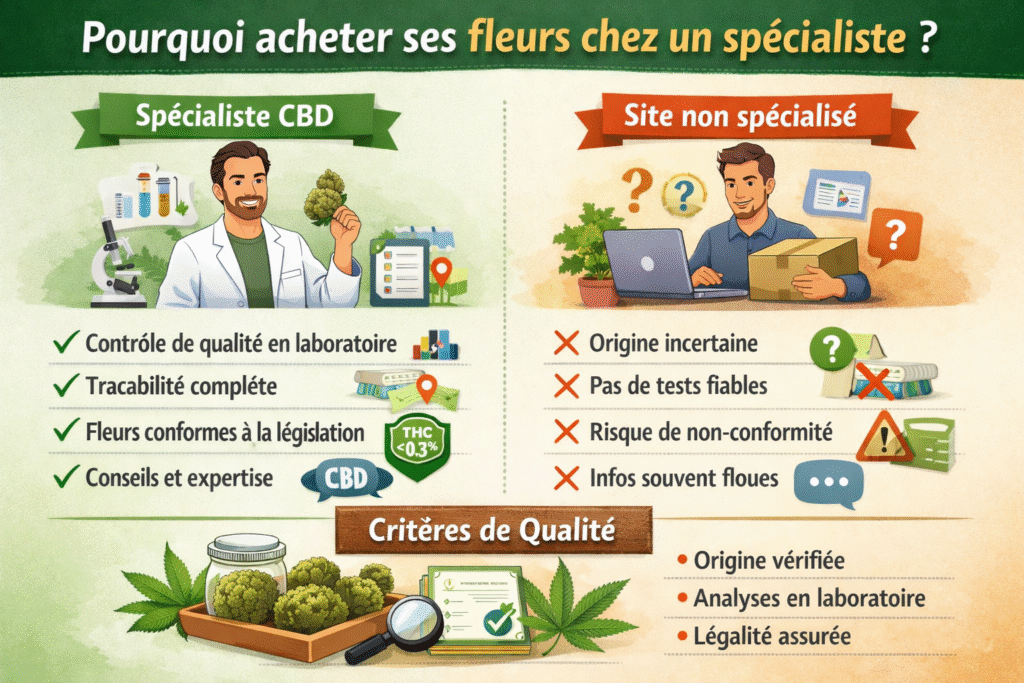 Pourquoi acheter ses fleurs chez un spécialiste