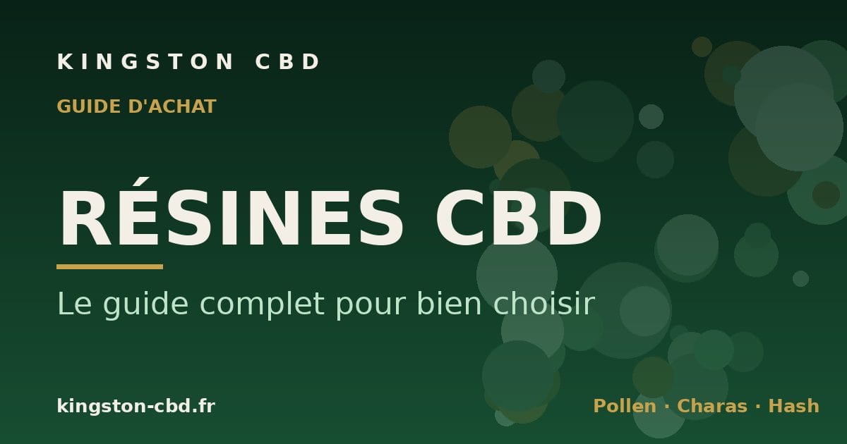 Résines CBD – guide Kingston CBD Résine CBD : pollen, charas et hash CBD - guide Kingston CBD