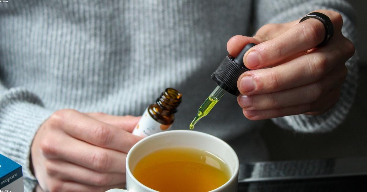 Comment choisir son huile de CBD Flacon d’huile de CBD posé sur une feuille de chanvre — guide pour bien choisir son huile de CBD