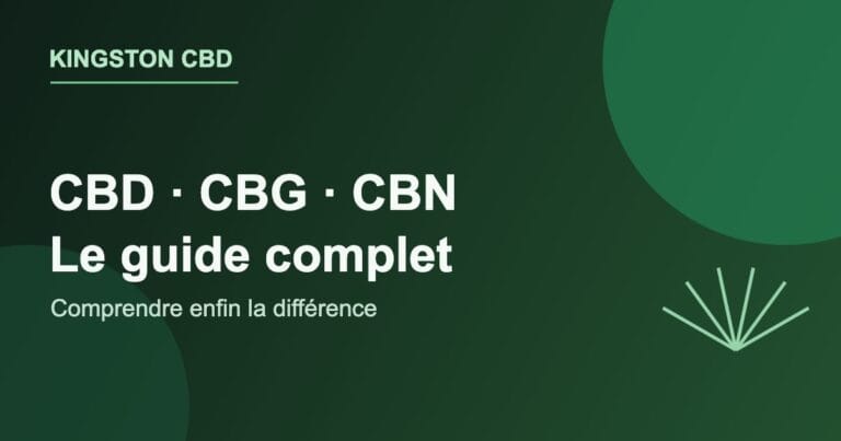 CBD, CBG, CBN : le guide complet pour enfin comprendre la différence