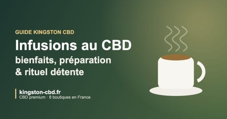 Infusions au CBD : bienfaits, préparation et rituel détente