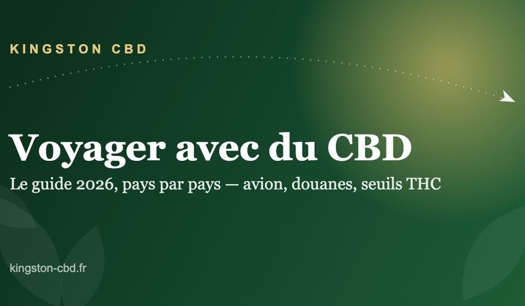 Voyager avec du CBD en 2026 : le guide pour partir l&rsquo;esprit léger