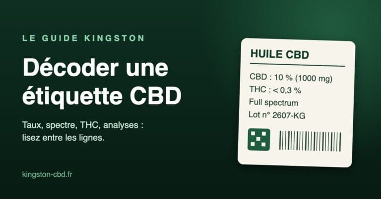 Comment lire une étiquette de produit CBD : le guide pour tout décoder en 2 minutes