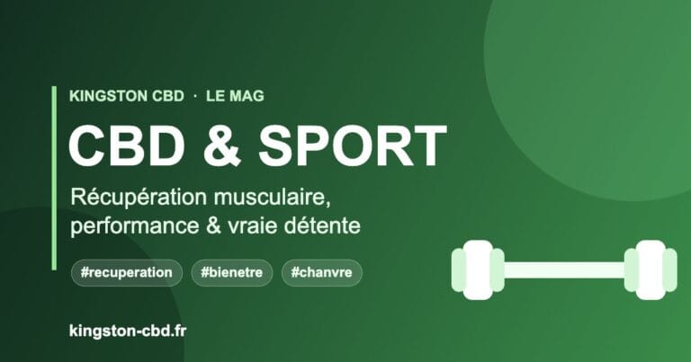 CBD et sport : le duo gagnant pour récupérer, performer et rester zen